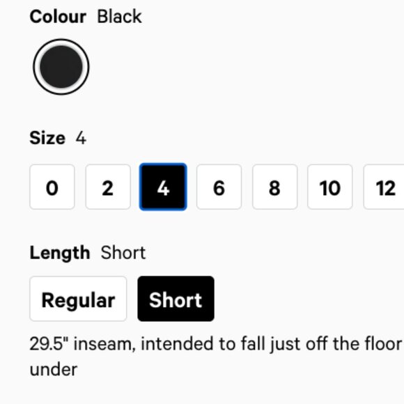 Groove Nulu Super-High-Rise Flared Pant SHORT - Picture 3 of 3